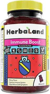 جل المناعة للأطفال - كيدز إيميون ٩٠ قطعة هيربالاند